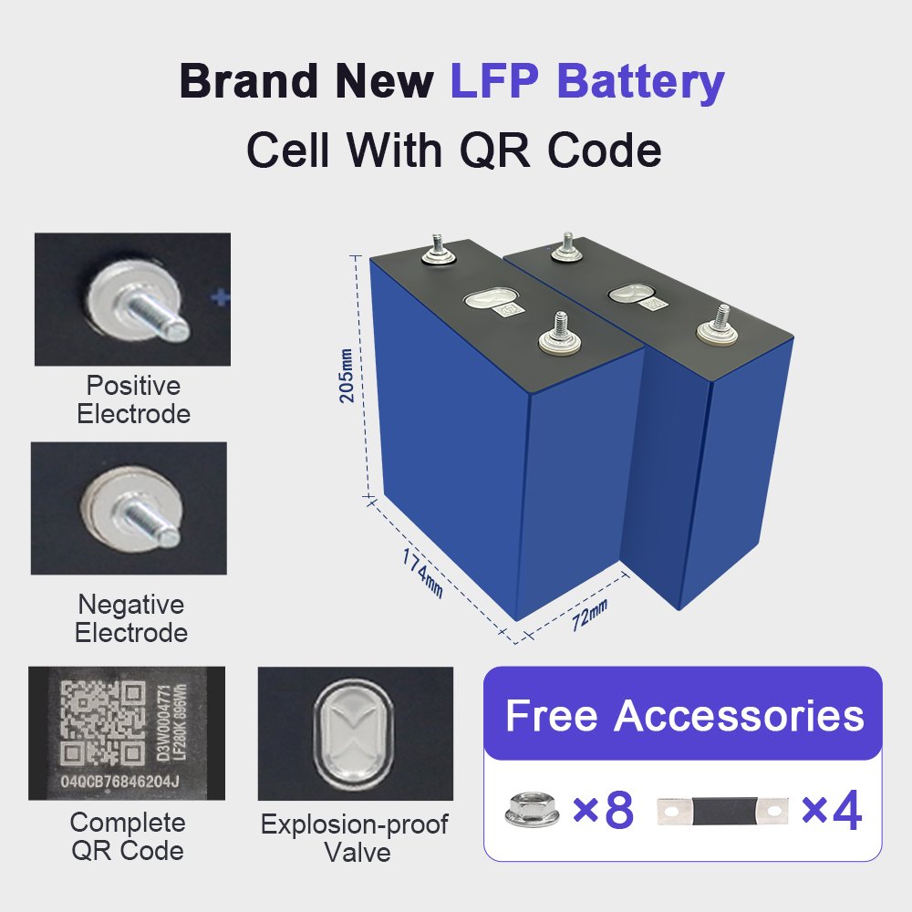 11000 Cycle EV Catl Hithium 3.2V 314AH 330AH 560AH 560K Lifepo4 Cell Battery Rechargeable Prismatic Cell Lithium Ion Batteries