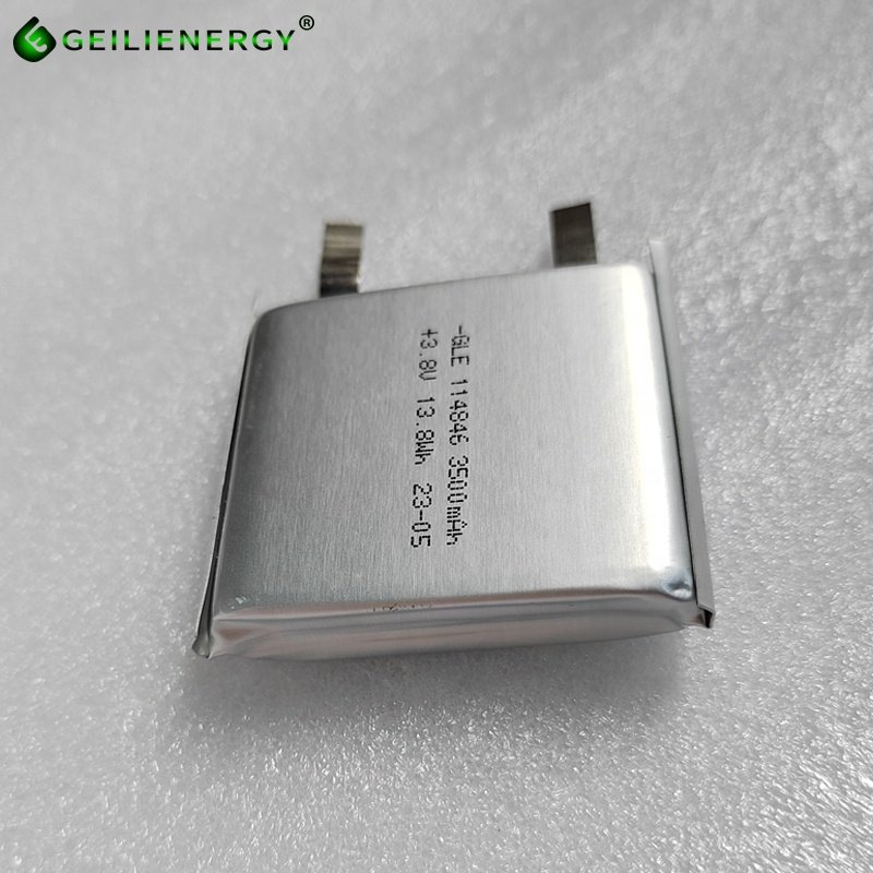 114846 3.8v 3500mAh lithium polymer battery cell