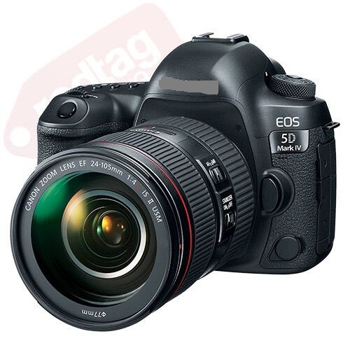 Top Quality 2024 E-EOS 5D Mark IV D-SLR Camera Black With 24-105mm F/4L IS USM Lens