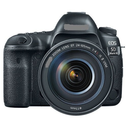 Top Quality 2024 E-EOS 5D Mark IV D-SLR Camera Black With 24-105mm F/4L IS USM Lens