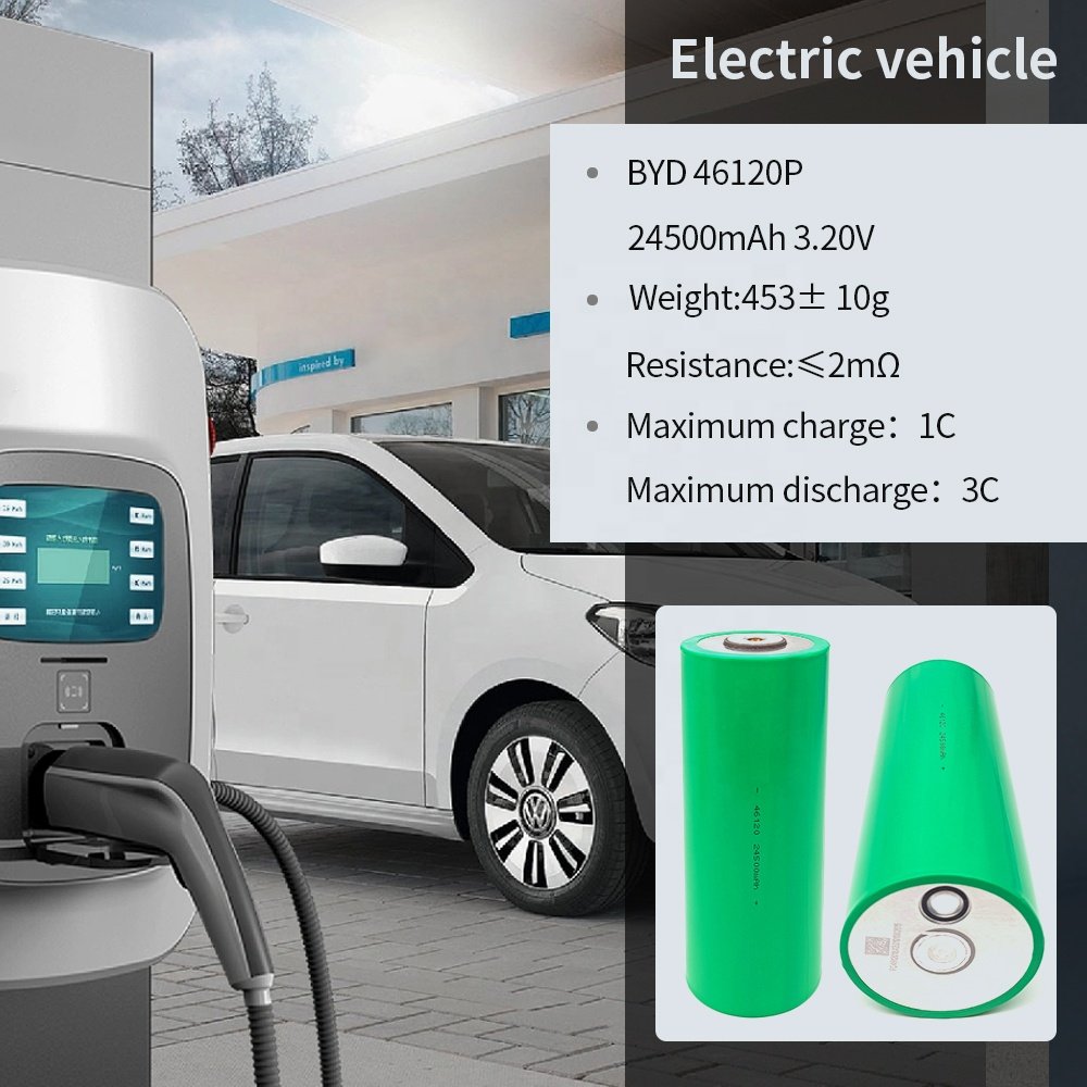 grade A new BYD brand 46120 battery Lifepo4 Battery Pack 3.2v 25ah 2800ah 300ah EV Battery Cell