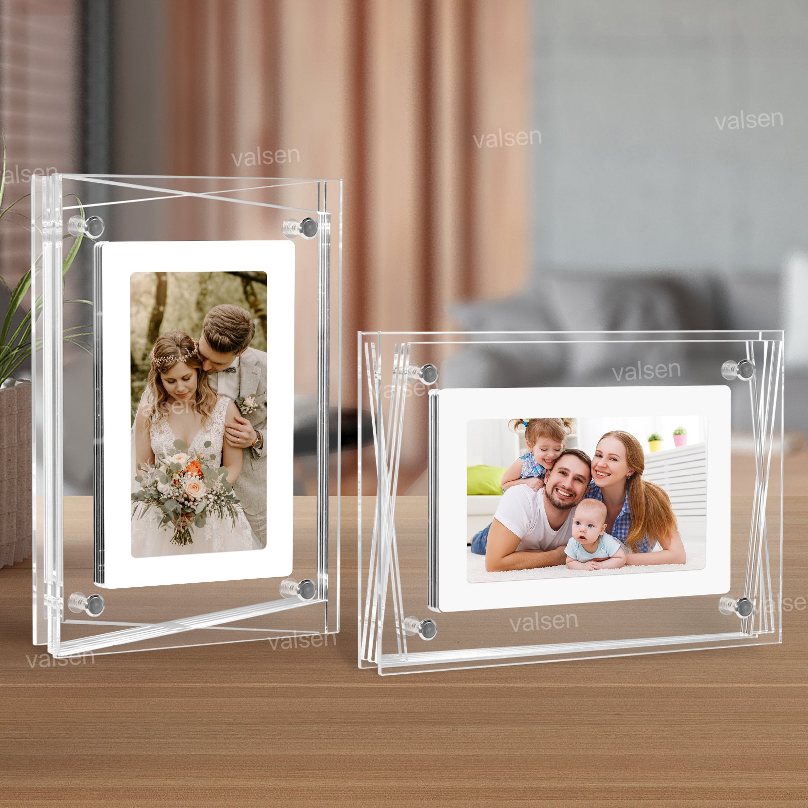 Custom DIY 5 inch 7Inch LCD IPS Screen Video Display Player Infinite Objects Acrylic Digital Photo Frame