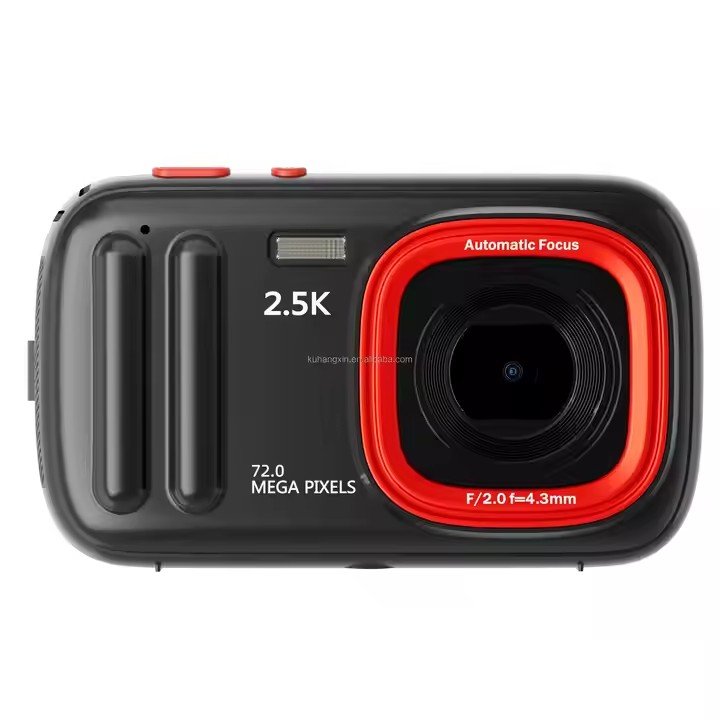 2.5K Compact portable XJ04 Digital Camera 2.4 inch Ultra HD Auto Focus All-In-One Digital Camera for beginners