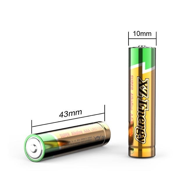 High-Performance LR03 AAA Alkaline Batteries - 1.5V Non-Rechargeable Triple A Batteries for Remotes and Digital Devices