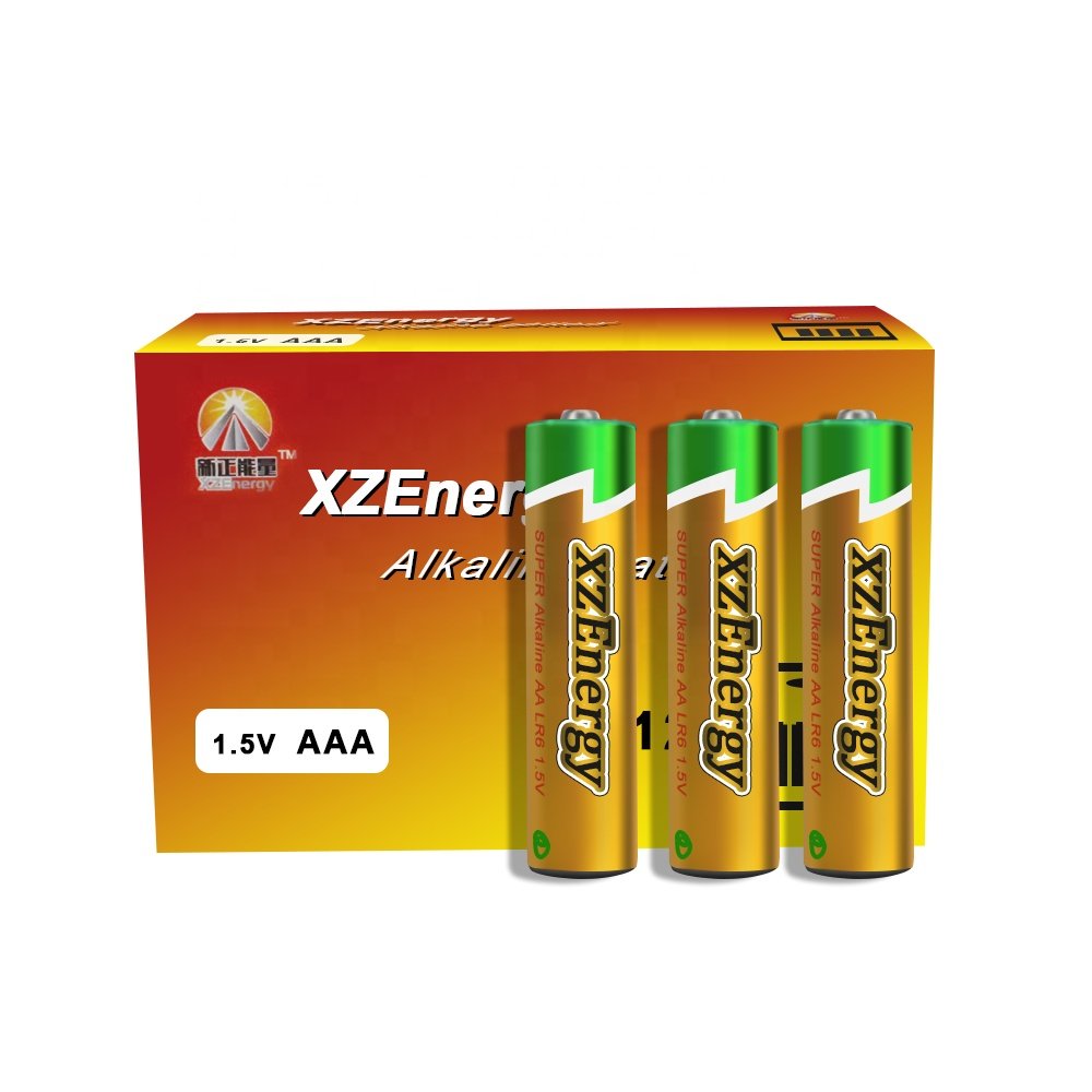 High-Performance LR03 AAA Alkaline Batteries - 1.5V Non-Rechargeable Triple A Batteries for Remotes and Digital Devices