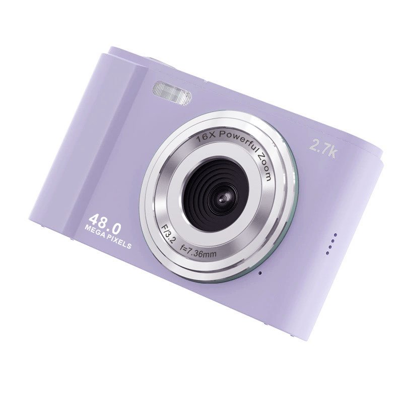 Custom Sliver Bule Pink Green Color Autofocus 48MP 4k Digital Camera For Taking Photos Recording Videos And Webcam