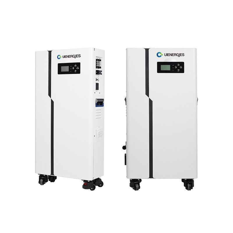 UIENERGIES Global Shipping Solar All In One Inverter 2.56kwh Solar PV And Battery Storage 100ah 200ah Energy Storage System