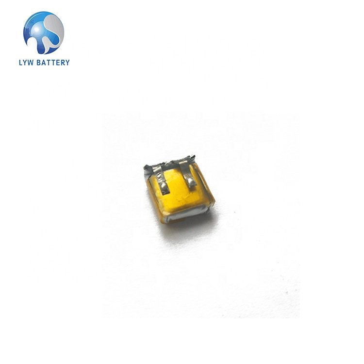Smallest 3.7V 40mAh li-polymer lipo battery 401018 rechargeable lyw li-ion lithium battery pack for headset