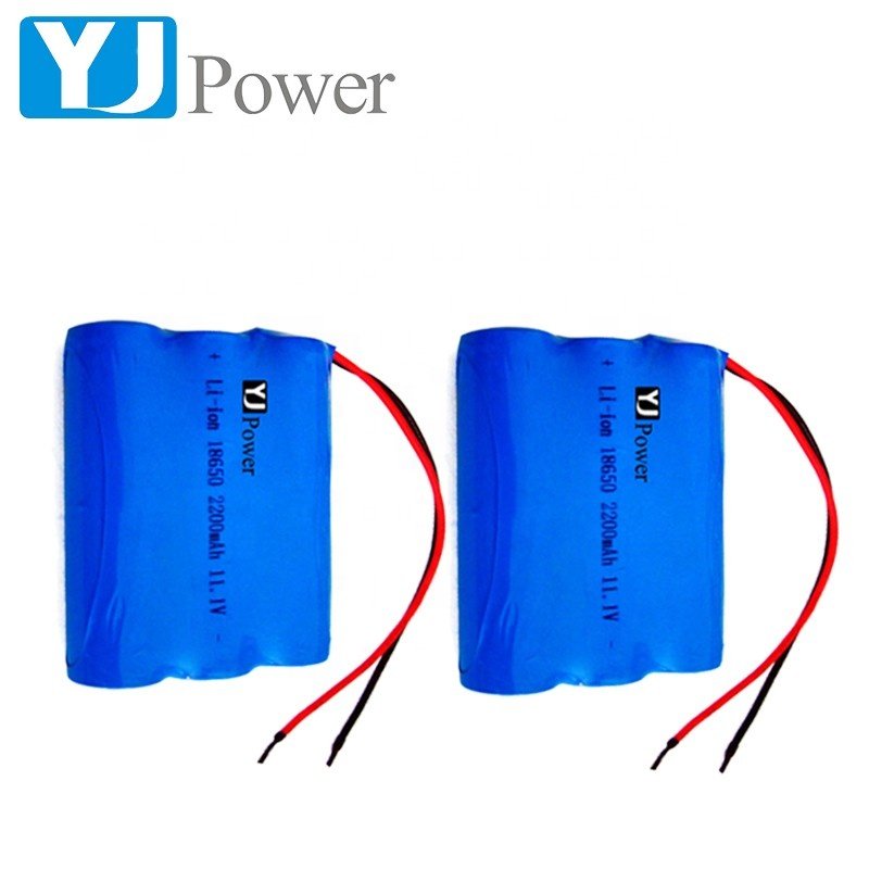 Li ion Cylinder 18650 Battery 2200mah 11.1V Lithium ion Battery for Electric Toy