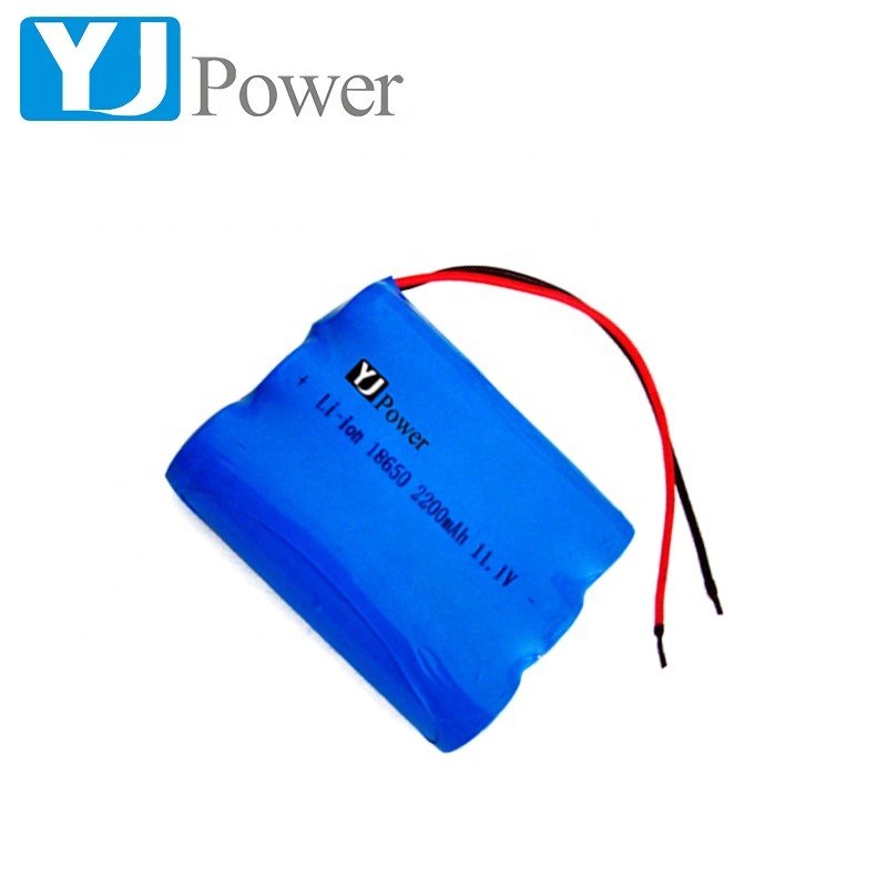 Li ion Cylinder 18650 Battery 2200mah 11.1V Lithium ion Battery for Electric Toy