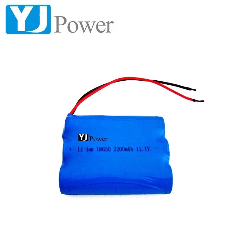 Li ion Cylinder 18650 Battery 2200mah 11.1V Lithium ion Battery for Electric Toy
