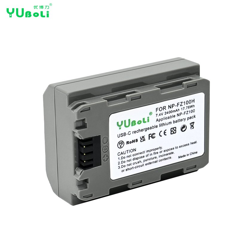 New USB Type-C Charging NP-FZ100 NPFZ100 NP FZ100 Camera Battery For Sony A9 A7RM3 A7M3 A7R3 A7R4 Digital Batteries