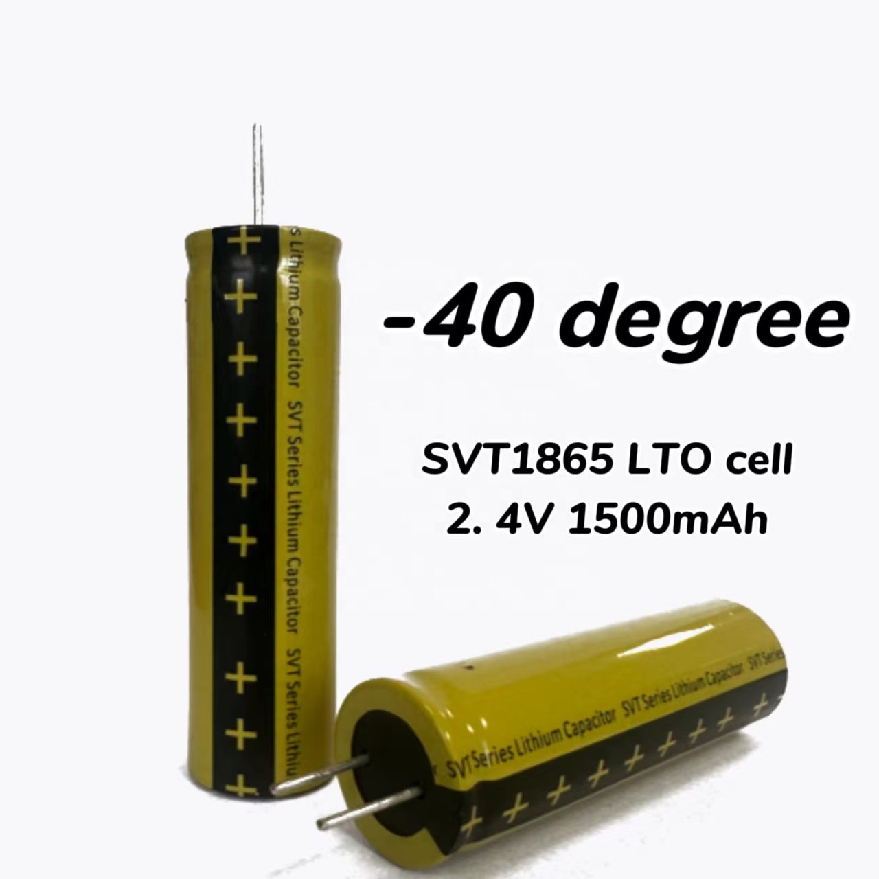 Capacitive cylindrical titanate lto 18650 1300mah 1550mah for toy electric tools