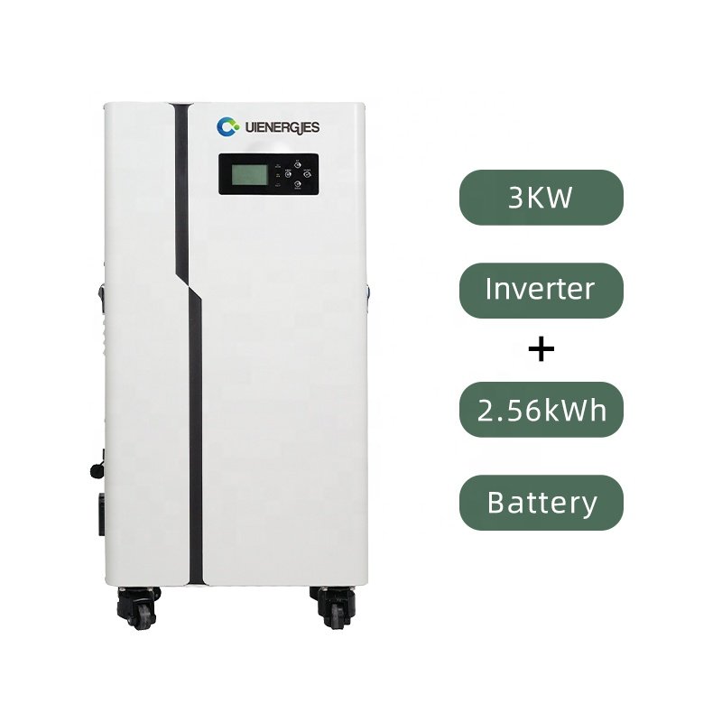 UIENERGIES wholesales all in one inverter and lithium battery 2.5kw 25.6v energy storage battery Wall-Mounted Battery
