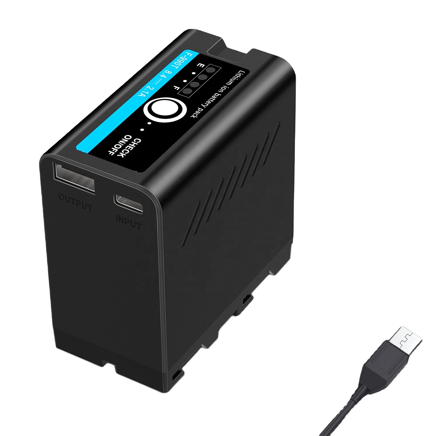 NPF-990T for Sony Camera Accessories LCD Display Rechargeable Lithium Battery Pack 18650 Laptop Battery Digital Camera Batteries