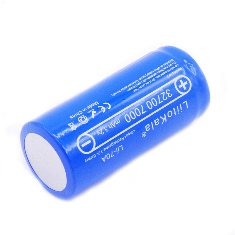 LiitoKala 3.2V 32700 7000mAh 6500mAh LiFePO4 Battery 35A Continuous Discharge Maximum 55A High power battery