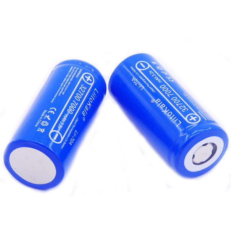 LiitoKala 3.2V 32700 7000mAh 6500mAh LiFePO4 Battery 35A Continuous Discharge Maximum 55A High power battery