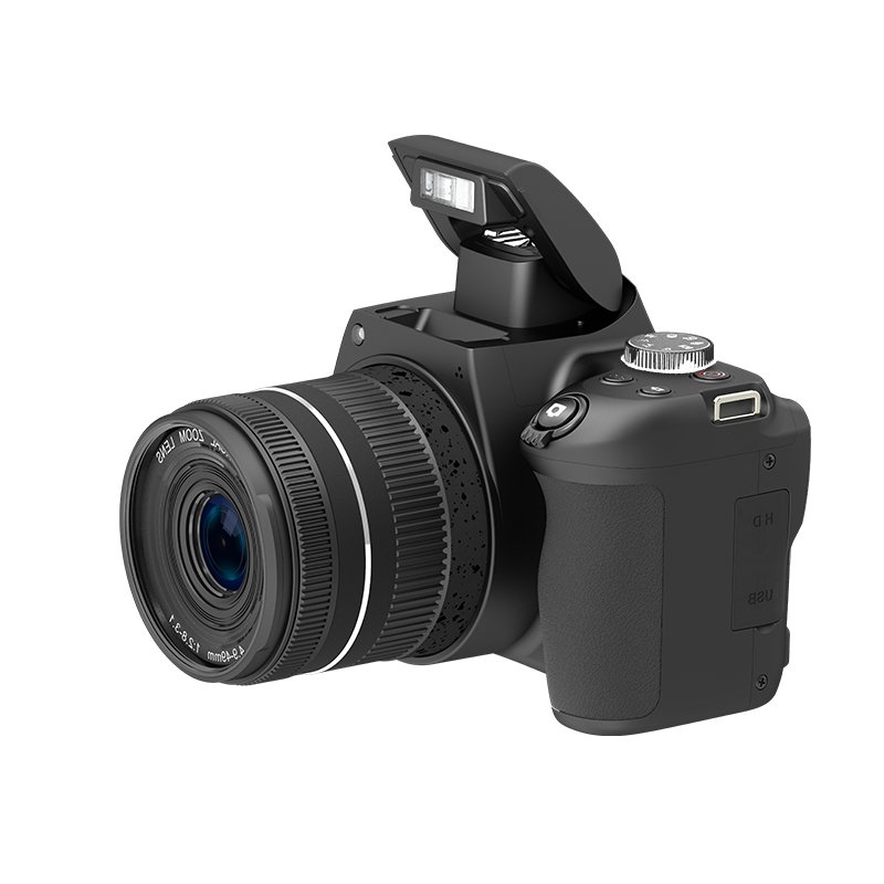 Icar New 4K Digital Camera 10X Optical zoom & 4X Digital zoom 270 Degree Rotated screen Optional Dual Focus Mode Video Camera