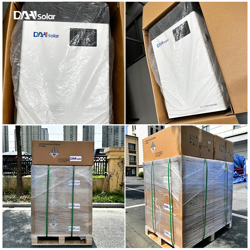 DAH Solar 48v 100ah 200ah Lifepo4 Lithium Ion battery For Home Use Solar Storage System