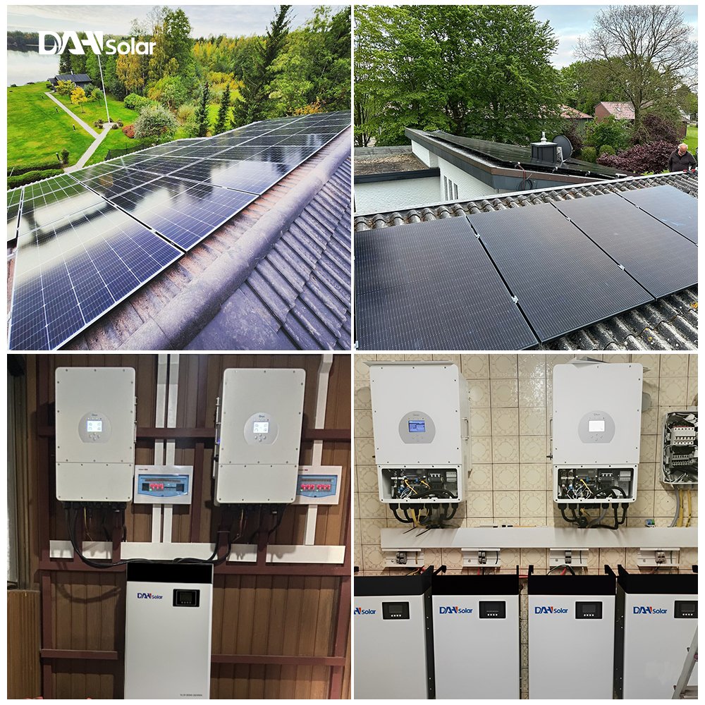 DAH Solar 48v 100ah 200ah Lifepo4 Lithium Ion battery For Home Use Solar Storage System