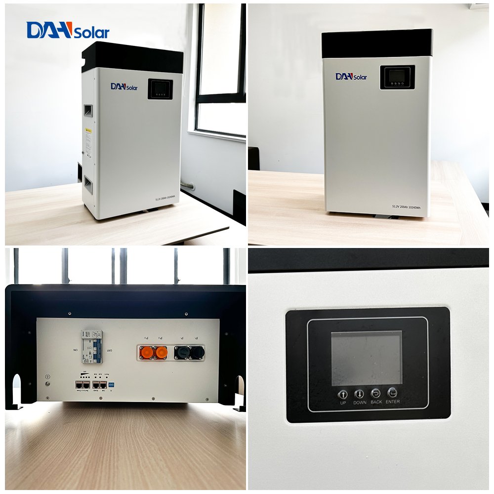 DAH Solar 48v 100ah 200ah Lifepo4 Lithium Ion battery For Home Use Solar Storage System