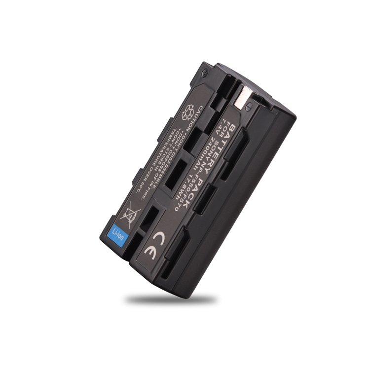 Digital Battery 2400mah 7.4V Camcorder Camera Battery Replacement Black Ce Full Decode NP-F550 NP-F570 for Sony RECHARGABLE