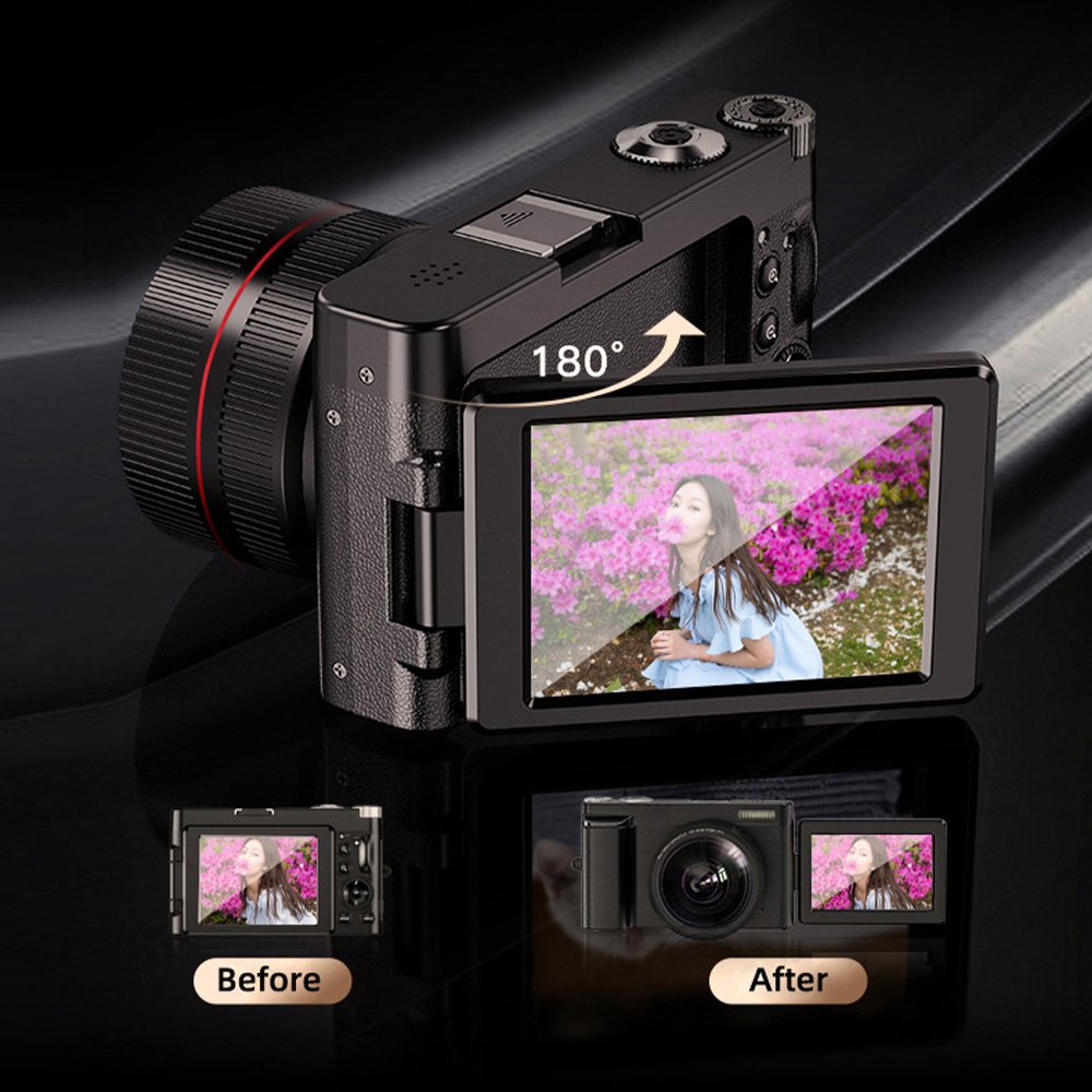 New High-quality Rotation IPS Screen CCD Camera Made in China Professional Camera