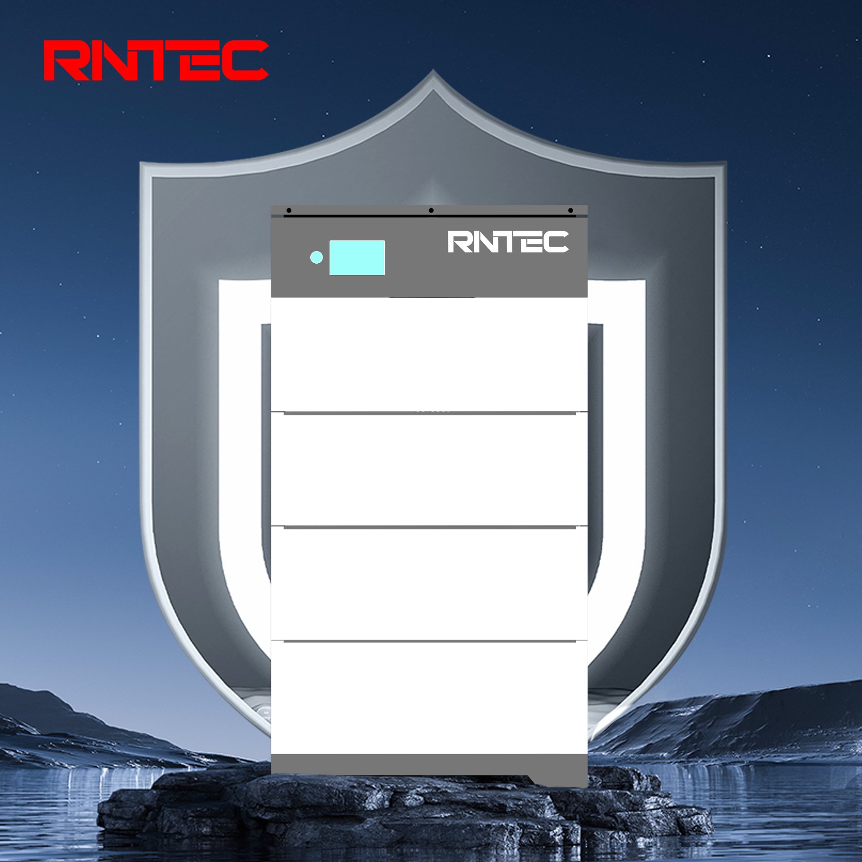 RNTEC Stock 6000 Times Cycle Life High Voltage HV Home Energy Storage Battery 20.48KWH Solar Batteries for Home Use