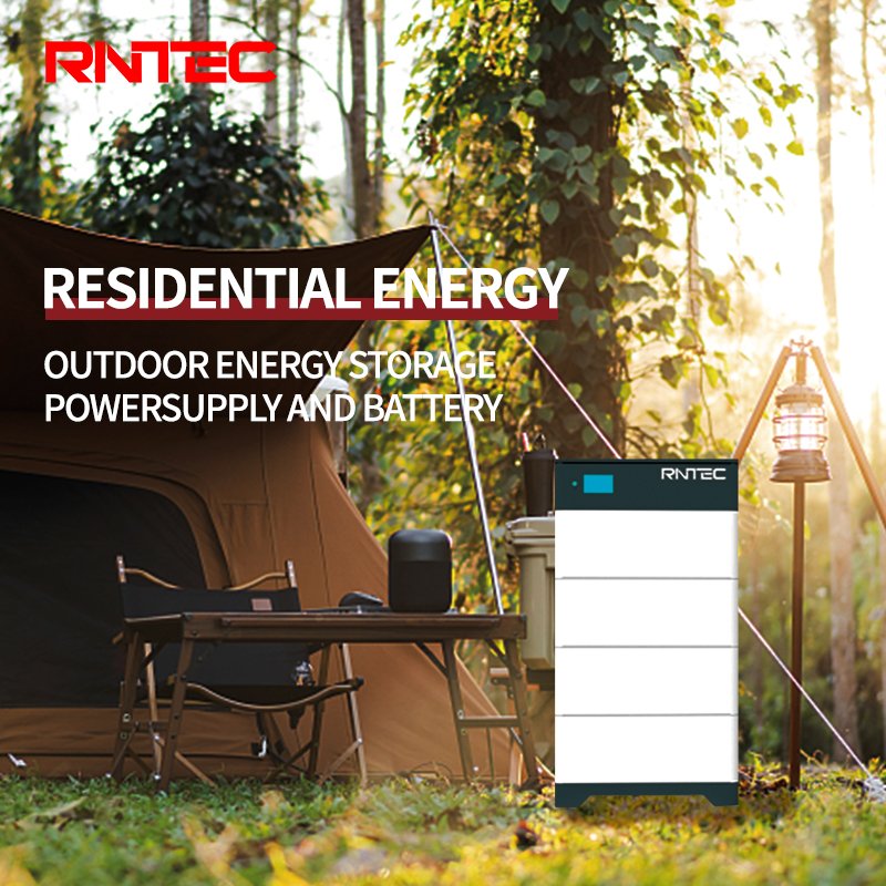 RNTEC Stock 6000 Times Cycle Life High Voltage HV Home Energy Storage Battery 20.48KWH Solar Batteries for Home Use