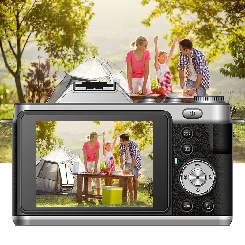 HD Camera Optical 4K Video Mirrorless Professional Camera 10X Optical Zoom Recording Digital Camera