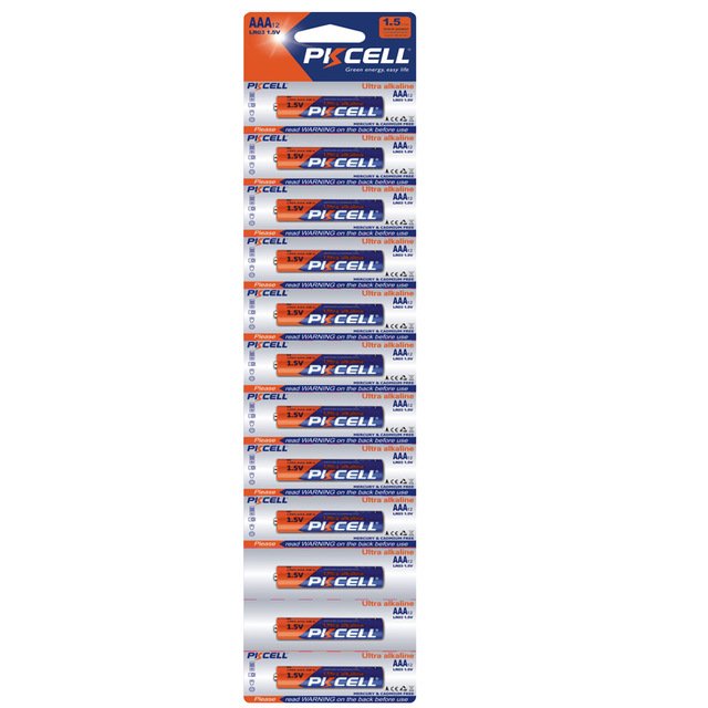 Wholesale Blister Cards Pilas Aaa Size 15v AM4 LR03 battery Aaa 1.5v No.7 Alkaline battery batteries Cell For Toys