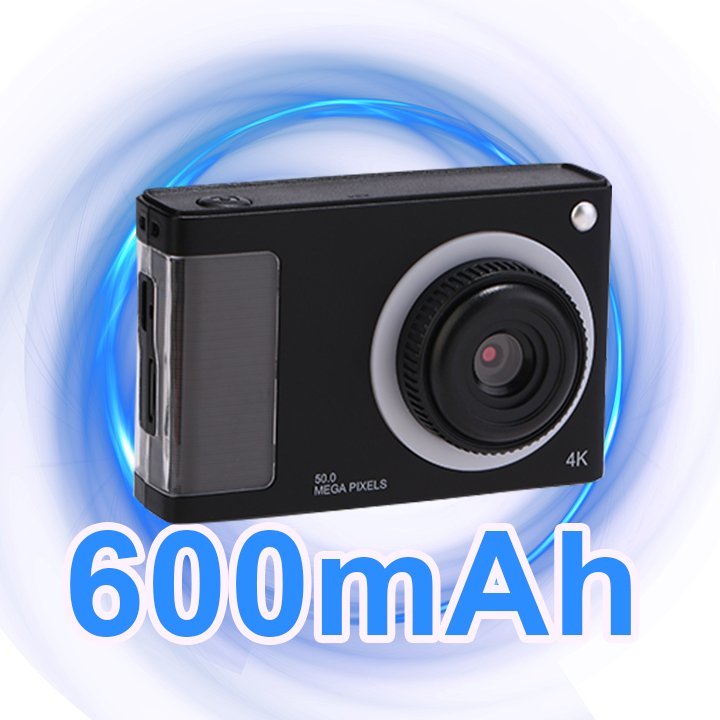 2024 New Fill Light kids Camera 2.4 IPS Color 1080P HD Screen Ultra HD 4K 600mAh Digital Camera Video Recorder