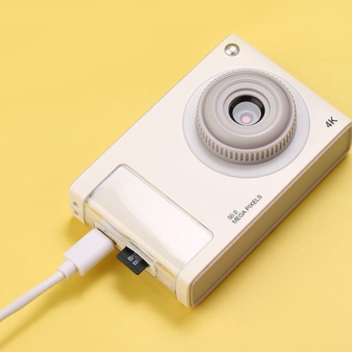 2024 New Fill Light kids Camera 2.4 IPS Color 1080P HD Screen Ultra HD 4K 600mAh Digital Camera Video Recorder