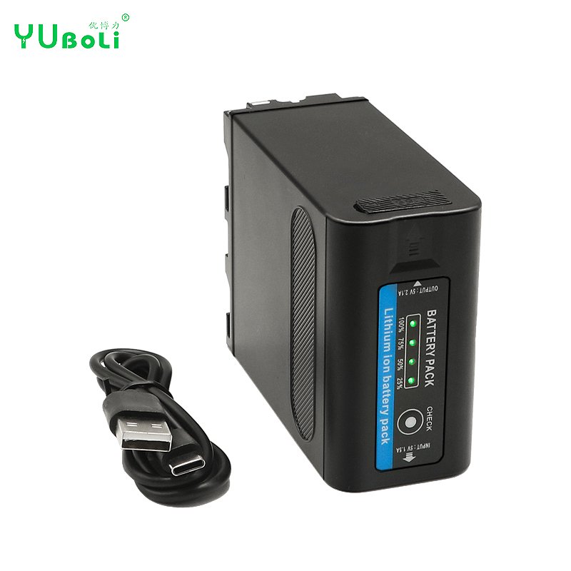 2022 digital camera 13400mAh NP-F990 F990 PRO Rechargeable Lithium Battery for SONY 1000C 1500C 2500C Camera LED Video Light Lam