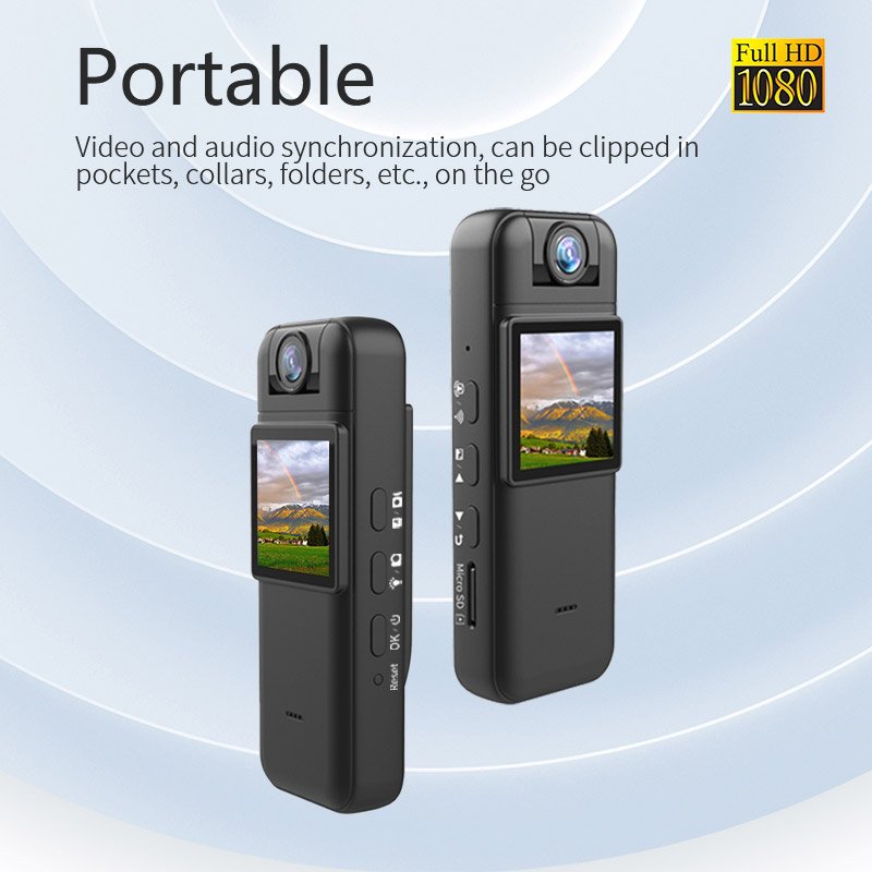 Borme New Arrived 1080P Digital Video Recorder 1.4'' Screen P2P WiFi Security Body Camera CS11