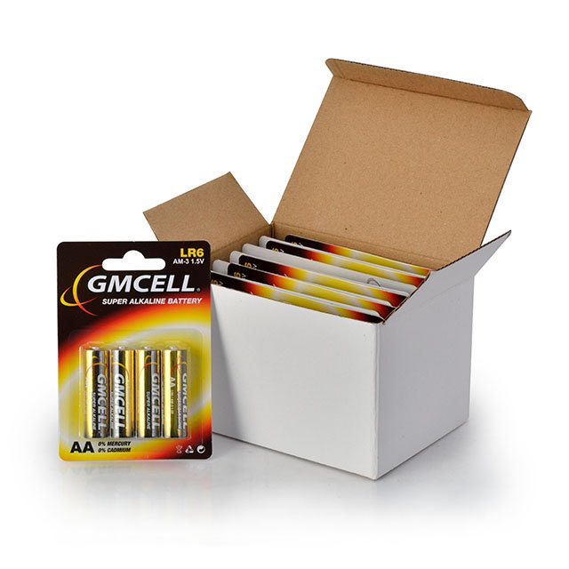 GMCELL brand 1.5v ultra alkaline dry primary battery LR6 AA AM3 toys remote control