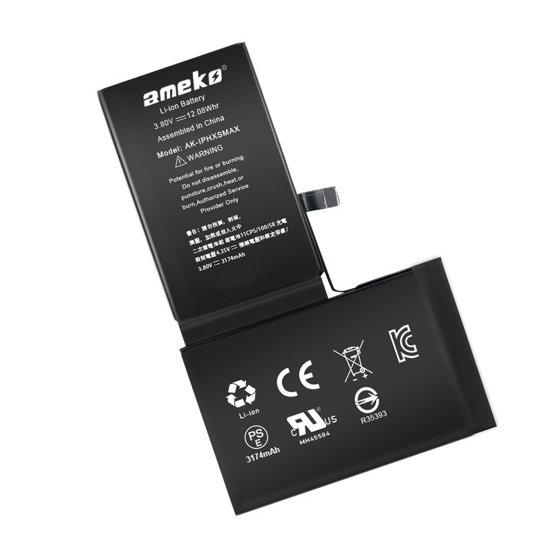 100% Health Battery for iphone xs max High Capacity New 0 Cycle Digital Battery Factory Wholesale
