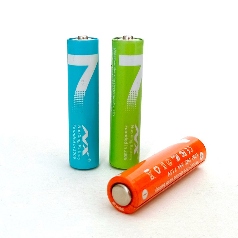 NUOXING AAALR03 eco-friendly alkaline dry battery 1.5V remote control toy battery alkaline battery