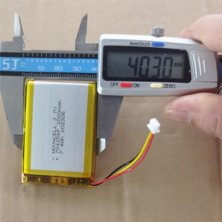 Customized 503759 604050 704256 803759 1700mAh 1800mAh 1900mAh 2000mAh 3.7V Lithium Pack Digital Battery for Consumer Electrics