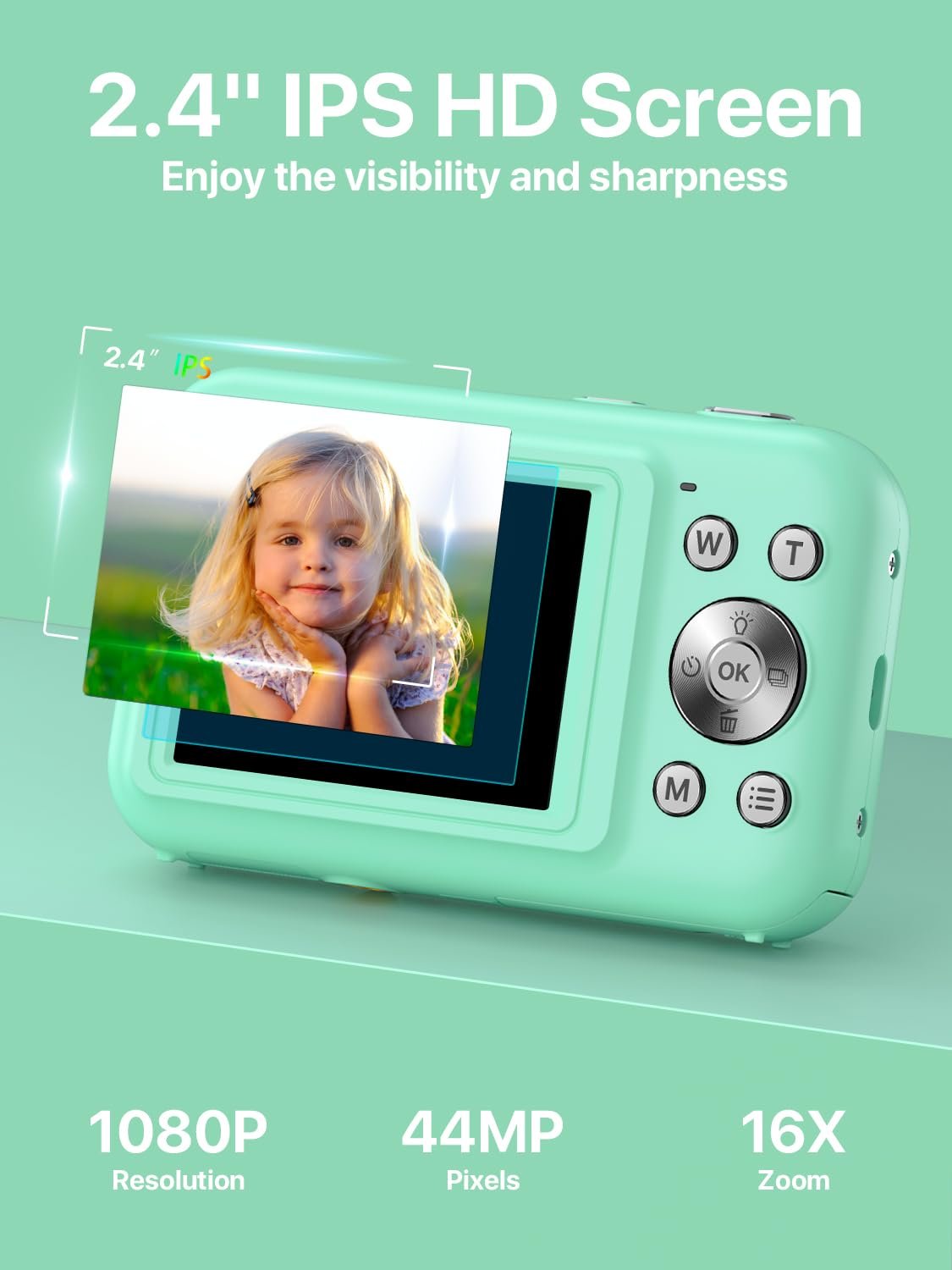 New 1080P FHD HD Resolution Mini Digital Camera Multiple Color Mini Digital Camera For Kid Outdoor