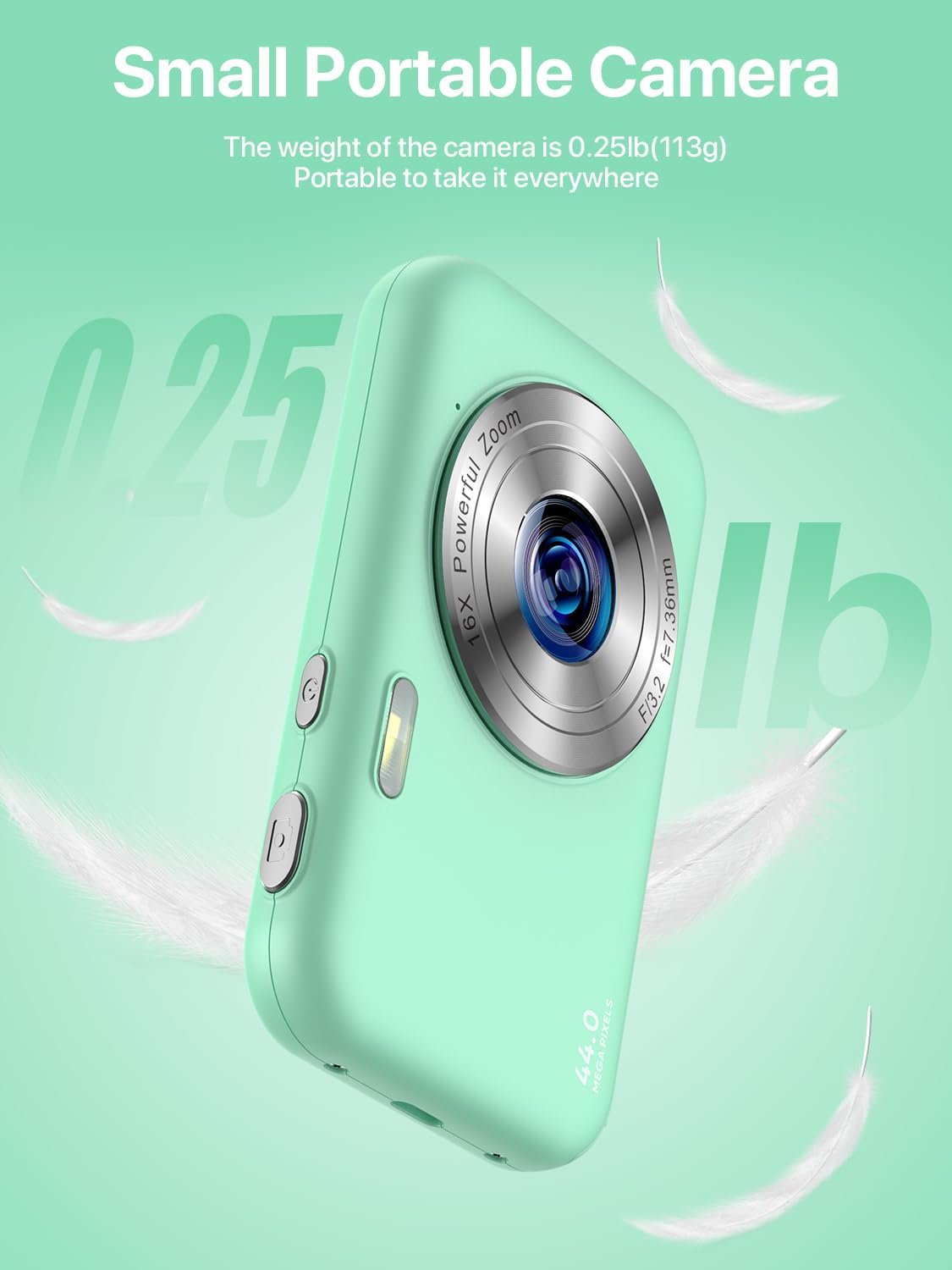 New 1080P FHD HD Resolution Mini Digital Camera Multiple Color Mini Digital Camera For Kid Outdoor
