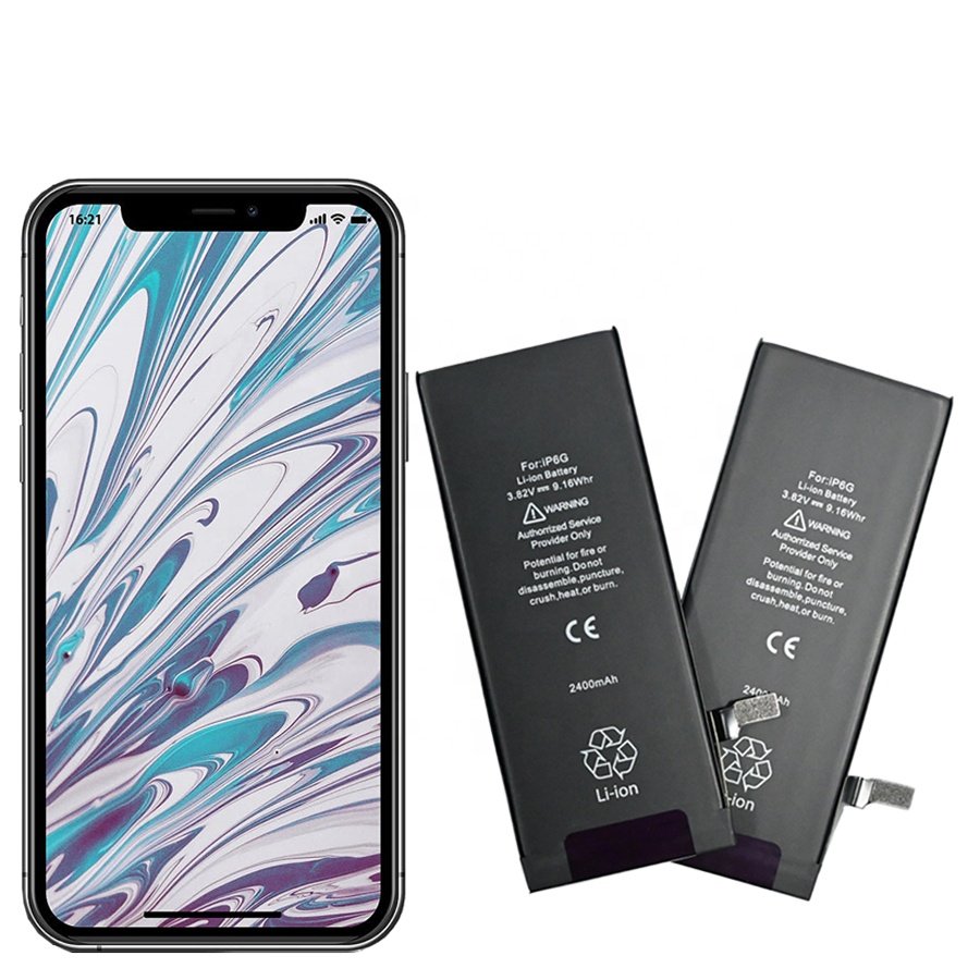 SOVA 2400mah rechargeable phone battery for iPhone 6G