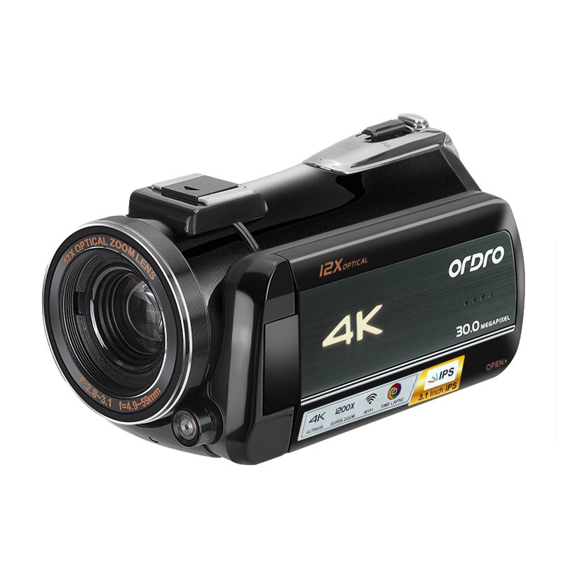 High quality direct supply AC5PLUS4K HD digital camcorder 12 times light change professional home DV 3 inch screen