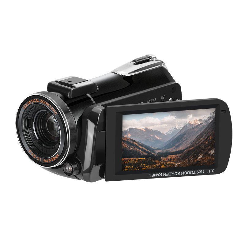 High quality direct supply AC5PLUS4K HD digital camcorder 12 times light change professional home DV 3 inch screen