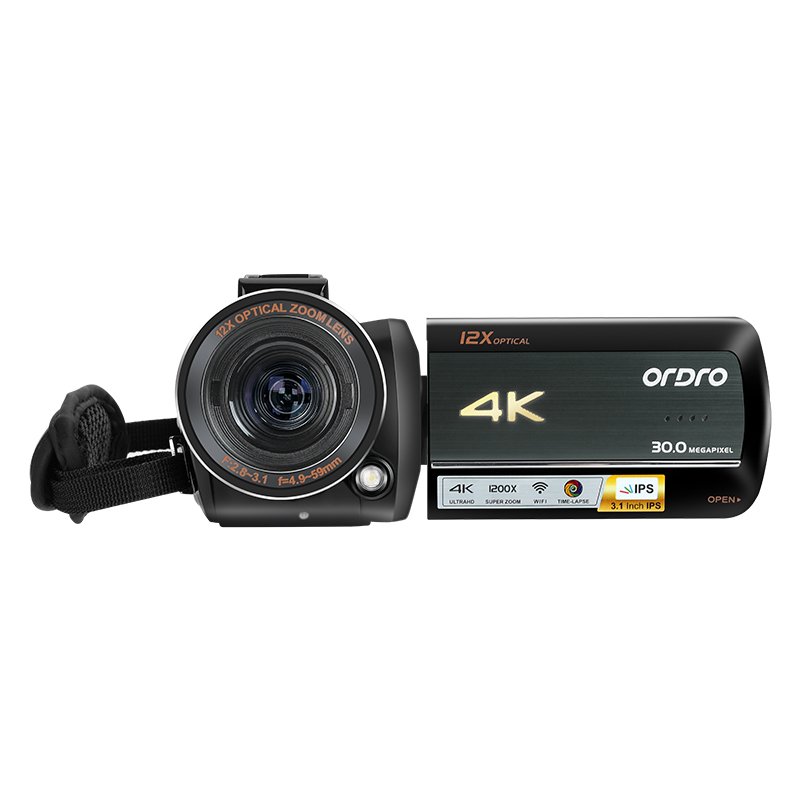 High quality direct supply AC5PLUS4K HD digital camcorder 12 times light change professional home DV 3 inch screen