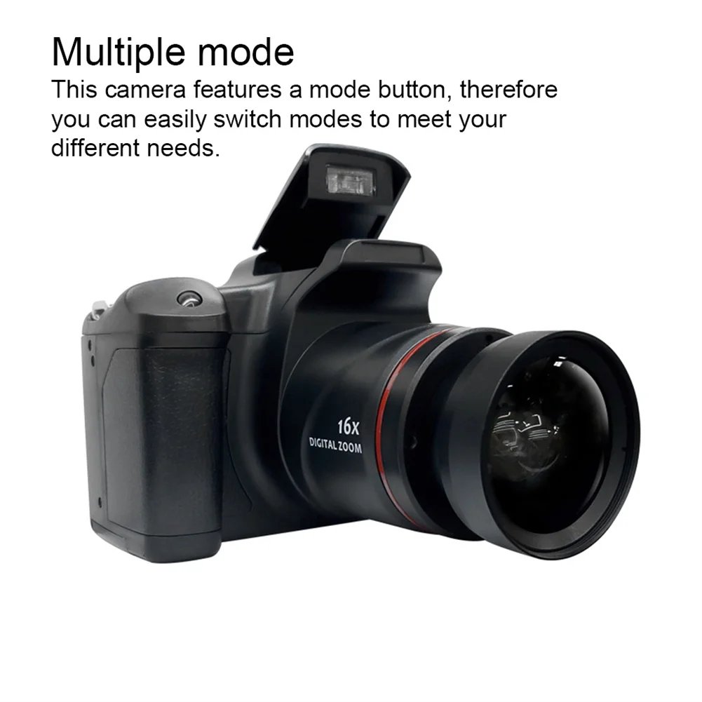 16MP Digital Camera Vlogging Camera 16X Zoom Compact Video Camera Travel Home Office