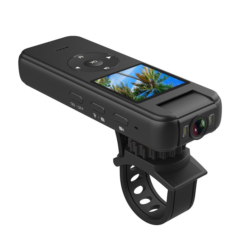 Outdoor WiFi Bike Camera 4K Professional Body Worn Camera With Microphone And Speaker Image Video Recorder