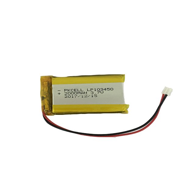 Long cycle life 3.7v 2000mah lipo battery 103450 for digital products