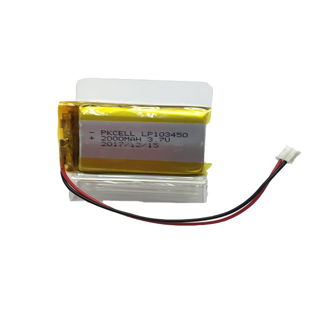Long cycle life 3.7v 2000mah lipo battery 103450 for digital products