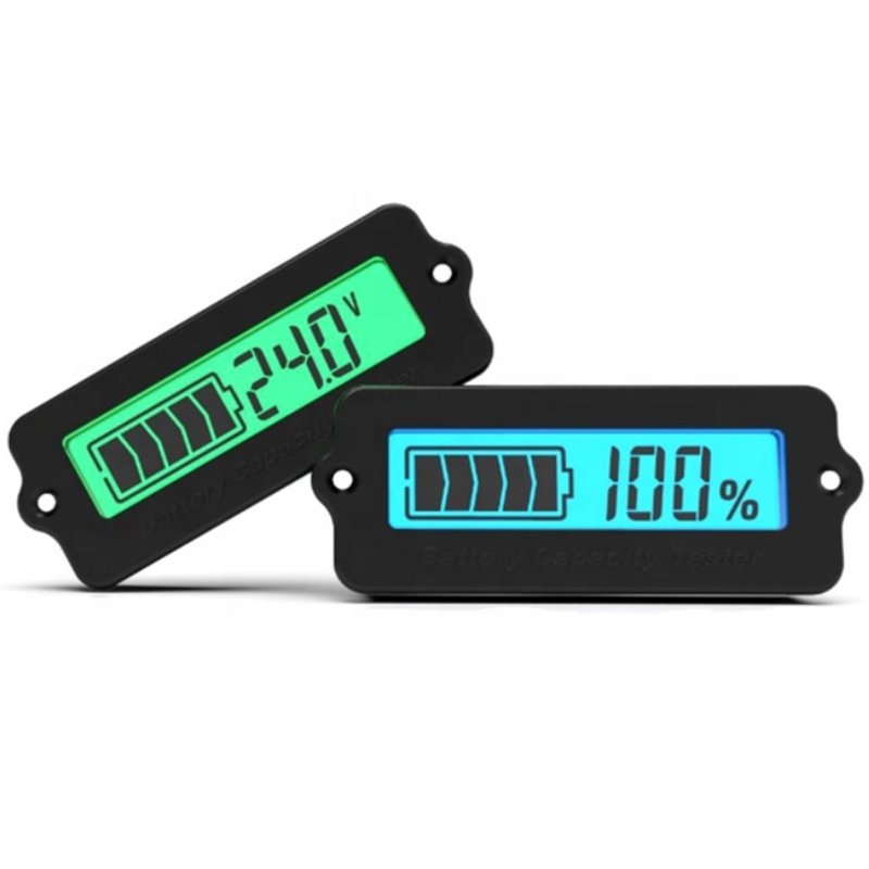 Universal LCD Battery Capacity Indicator Lead Acid lithium li ion lipo lifepo4 battery Meter Battery Power Level Detector Tester